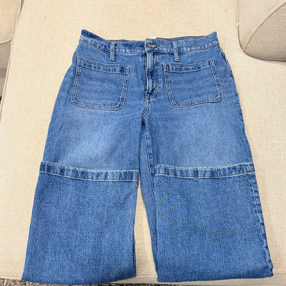 Madewell Emmett Wide Leg Jeans